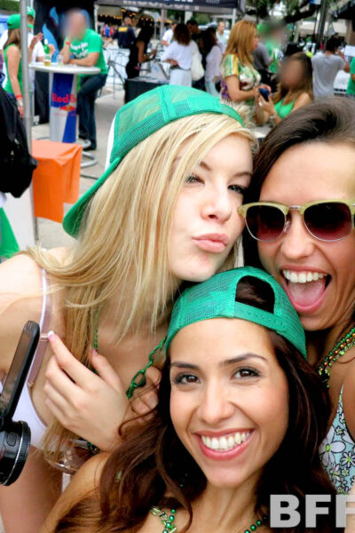 Drunk teen Kelsi Monroe brings girls and boys home for orgy on St Paddy's day Image #2