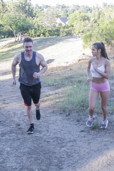 Teen Paige Owens interrupts outdoor yoga to cure injured guy with nice sex Image #6