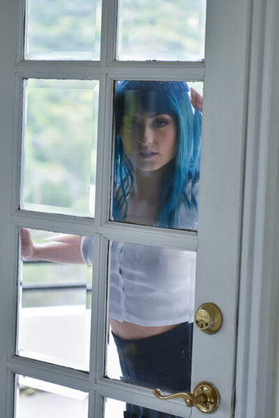 Blue haired schoolgirl named Jewelz Blu gets slammed by Brad Sterling Image #6