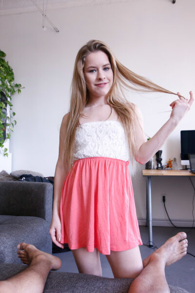 Boy comes to visit Lilly Ford with the only one aim to drill her pussy Image #8