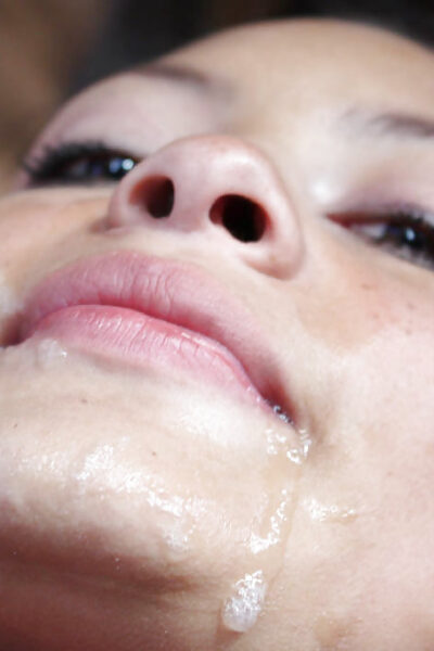 Filthy latina cutie Tami Fabiana receives a creamy facial cumshot Image #13