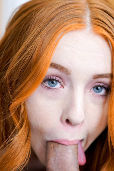 Naughty redhead Madi Collins fucks her stepsister's BF and takes a facial Image #9
