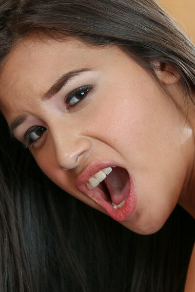 Asian teen Zaya Cassidy taking creampie after giving blowjob in kitchen Image #8