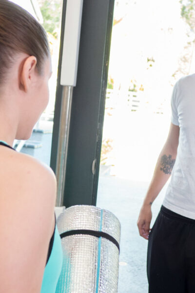 Athlete Hayden Hennessy interrupts yoga to have sex with stepbro's friend Image #2