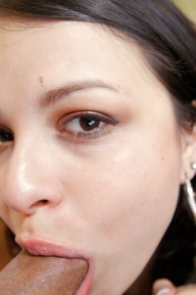 Big assed Colombian chick Sadine Godiva gives amazing POV deepthroat blowjob Image #10
