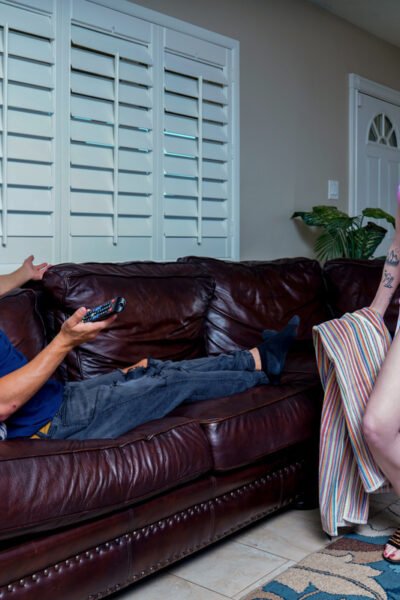 Petite redheaded teen Madi Collins seduces her stepbrother in a bikini Image #1