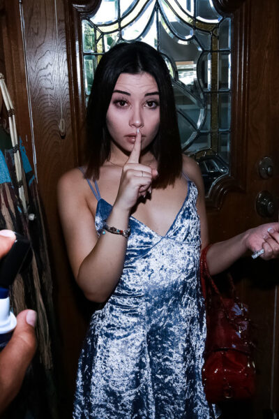 Really cute teen Aria Lee blows her stepbrothers huge shlong with ease Image #1