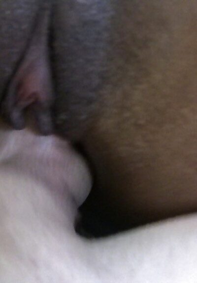 Slutty ebony teen Mona Bella fucks with a white guy and gets facialized Image #11