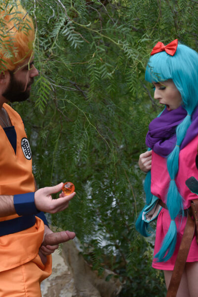 Cosplay hottie Jessie Saint gets fucked by big-dicked Super Saiyan Image #8