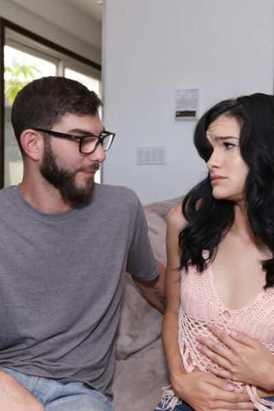 Slim tattooed slut Eden Sin gets her twat filled with a thick creampie Image #2
