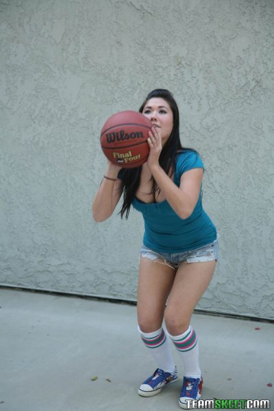 Asian girl London Keyes is tired of playing basketball and craves for a cock Image #2